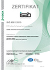 Zertifkat ISO 14001